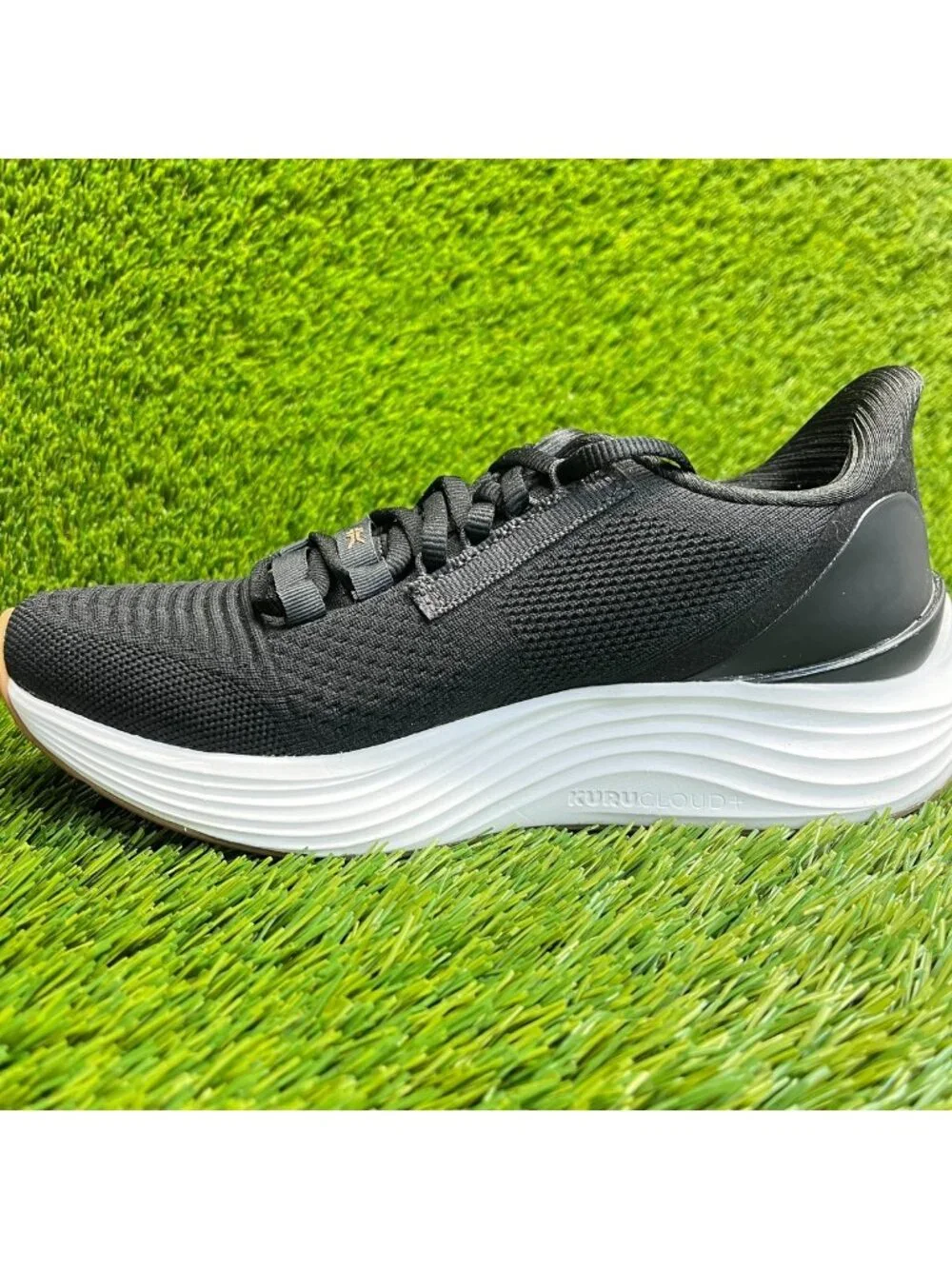 Kuru Atom 2 Womens Size 7 Black White Athletic Running Walking Shoes Sneakers_2
